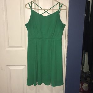Green dress